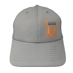 Orange Theory Marathon Strapback Hat Gray OSFA Adjustable 6 Panel HG